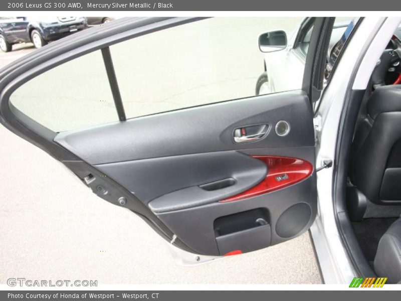 Mercury Silver Metallic / Black 2006 Lexus GS 300 AWD