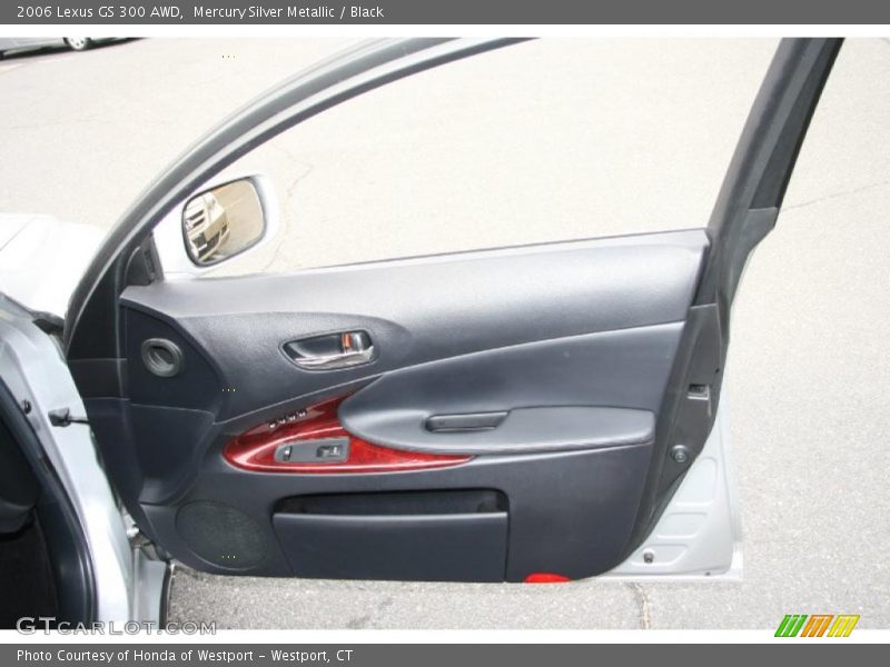 Mercury Silver Metallic / Black 2006 Lexus GS 300 AWD