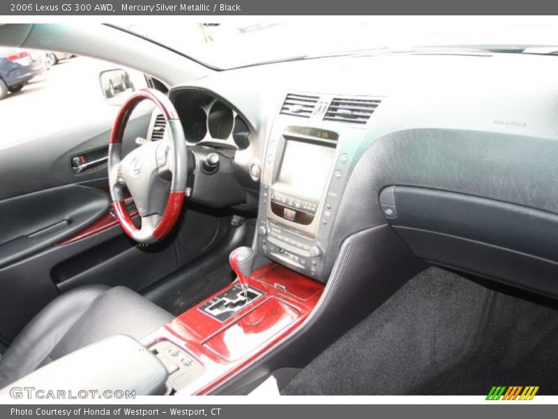Mercury Silver Metallic / Black 2006 Lexus GS 300 AWD