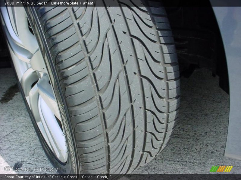 Lakeshore Slate / Wheat 2008 Infiniti M 35 Sedan