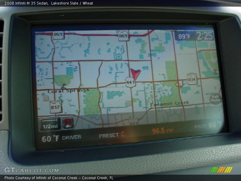 Lakeshore Slate / Wheat 2008 Infiniti M 35 Sedan
