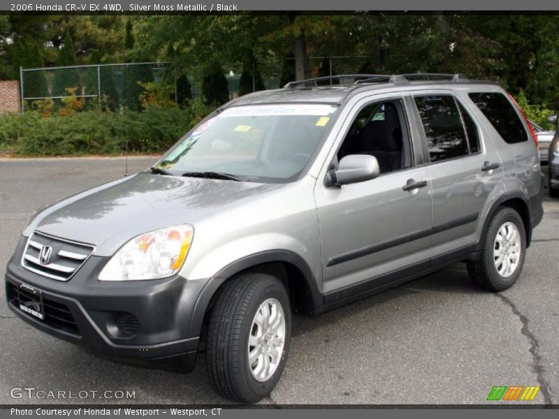Silver Moss Metallic / Black 2006 Honda CR-V EX 4WD