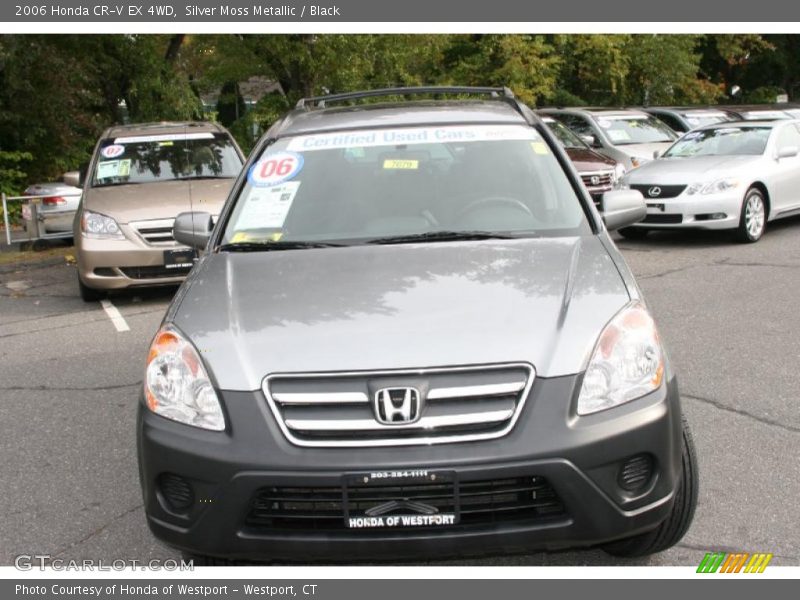 Silver Moss Metallic / Black 2006 Honda CR-V EX 4WD