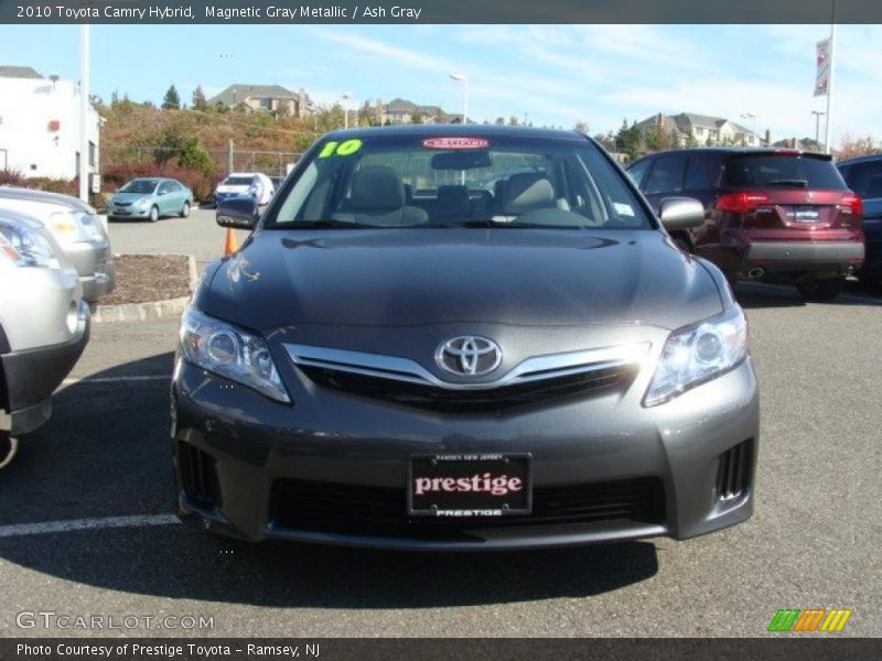 Magnetic Gray Metallic / Ash Gray 2010 Toyota Camry Hybrid