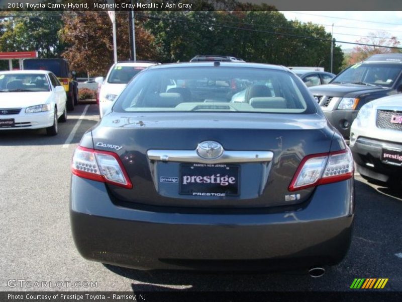 Magnetic Gray Metallic / Ash Gray 2010 Toyota Camry Hybrid