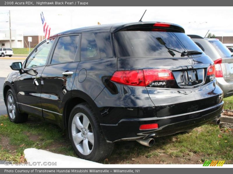 Nighthawk Black Pearl / Taupe 2008 Acura RDX