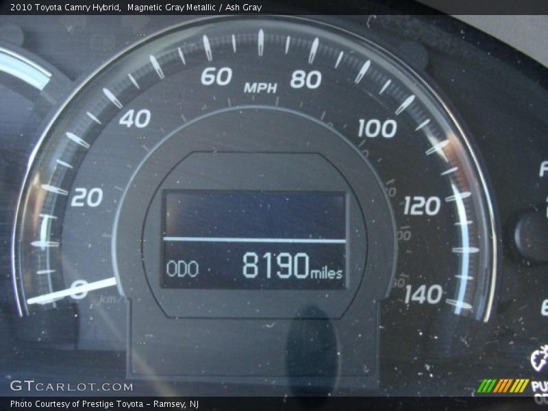Magnetic Gray Metallic / Ash Gray 2010 Toyota Camry Hybrid