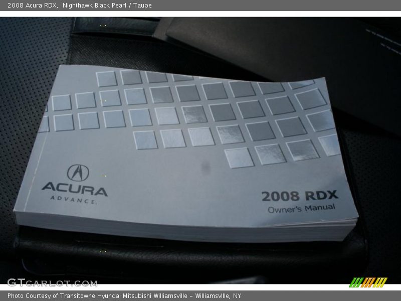 Nighthawk Black Pearl / Taupe 2008 Acura RDX