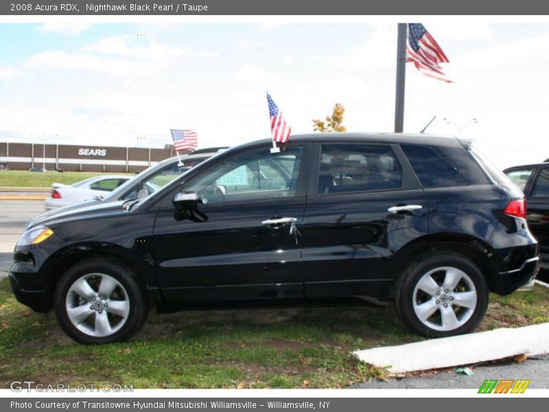 Nighthawk Black Pearl / Taupe 2008 Acura RDX