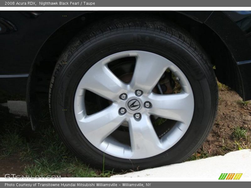 Nighthawk Black Pearl / Taupe 2008 Acura RDX