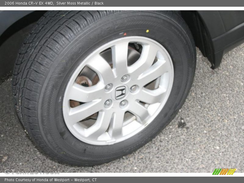 Silver Moss Metallic / Black 2006 Honda CR-V EX 4WD