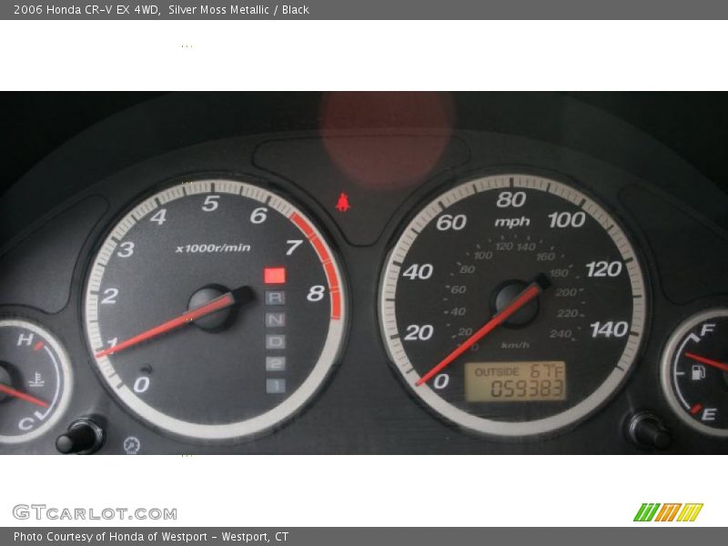 Silver Moss Metallic / Black 2006 Honda CR-V EX 4WD