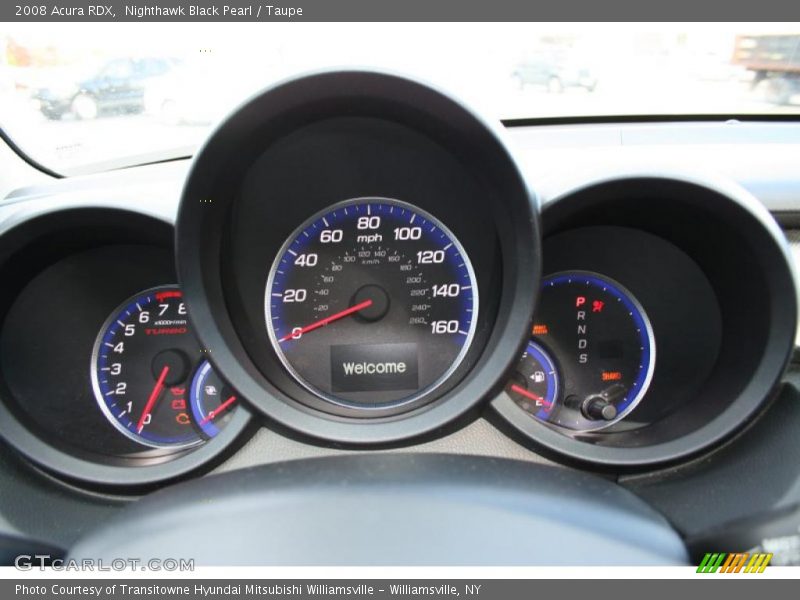Nighthawk Black Pearl / Taupe 2008 Acura RDX