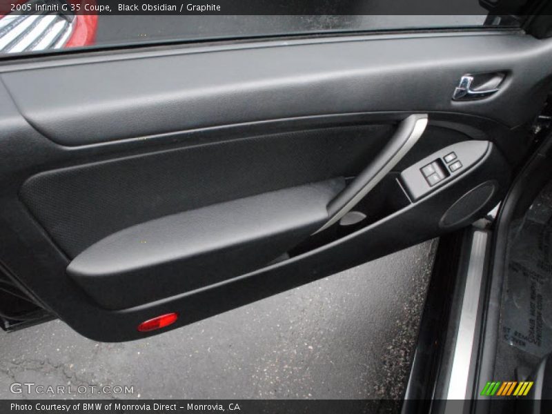 Black Obsidian / Graphite 2005 Infiniti G 35 Coupe