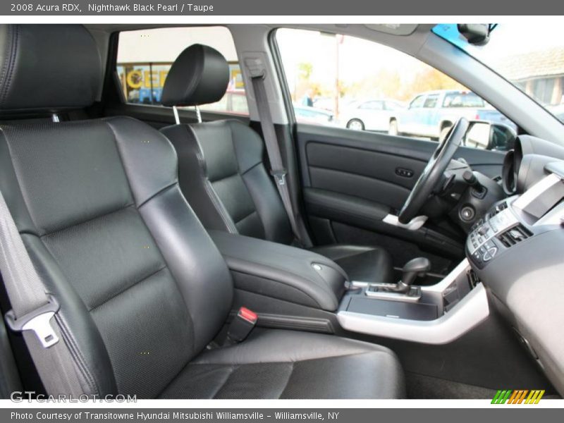 Nighthawk Black Pearl / Taupe 2008 Acura RDX