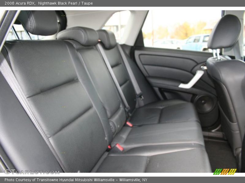 Nighthawk Black Pearl / Taupe 2008 Acura RDX