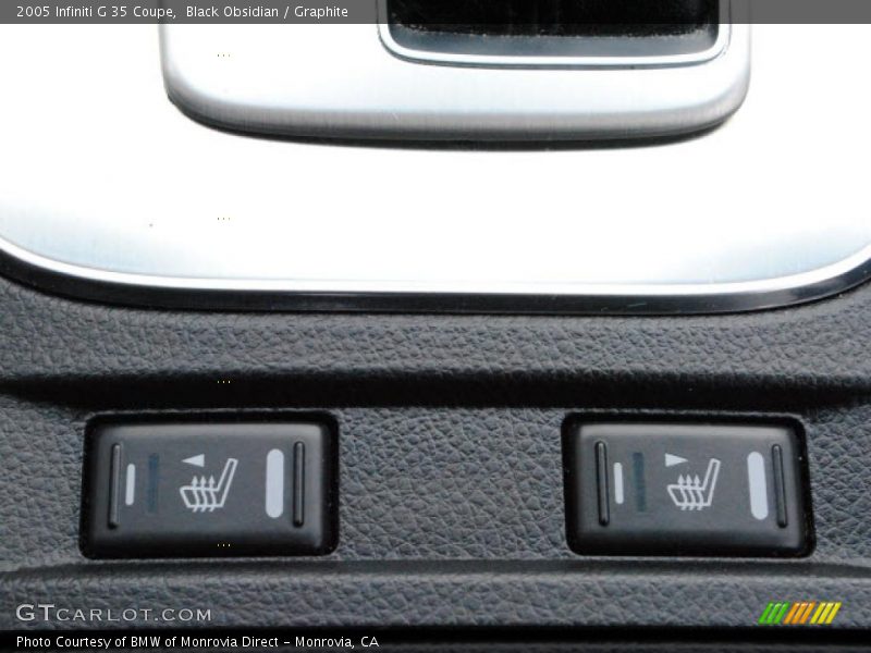 Black Obsidian / Graphite 2005 Infiniti G 35 Coupe