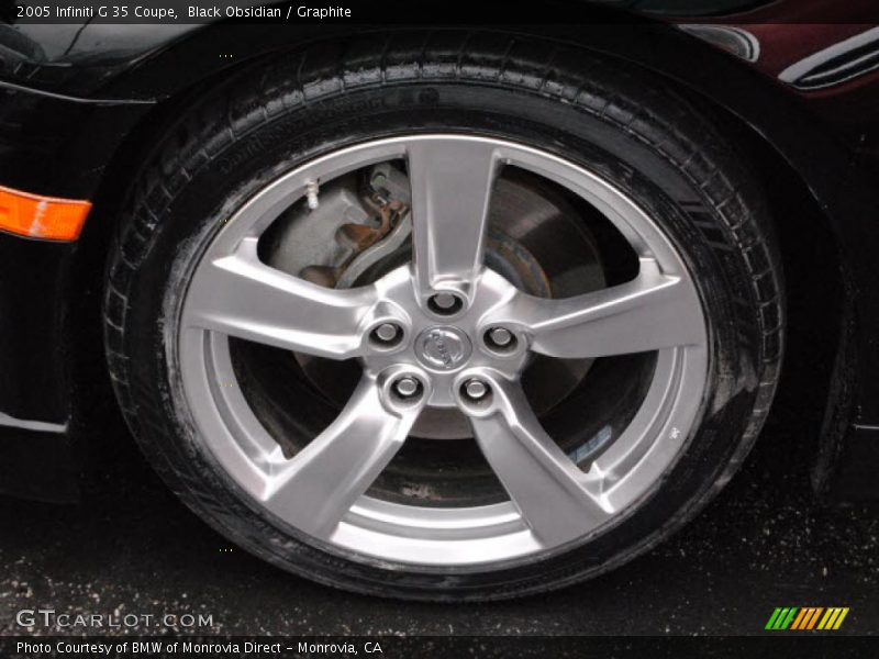 Black Obsidian / Graphite 2005 Infiniti G 35 Coupe