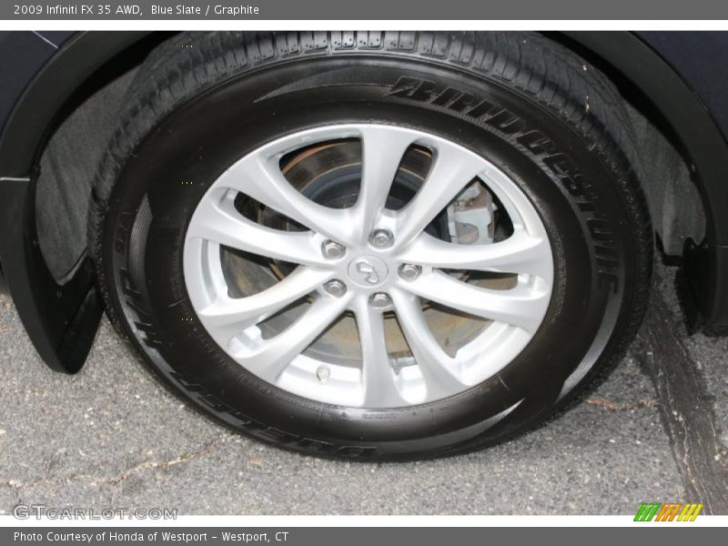 Blue Slate / Graphite 2009 Infiniti FX 35 AWD