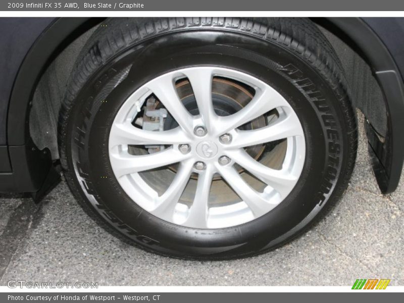 Blue Slate / Graphite 2009 Infiniti FX 35 AWD