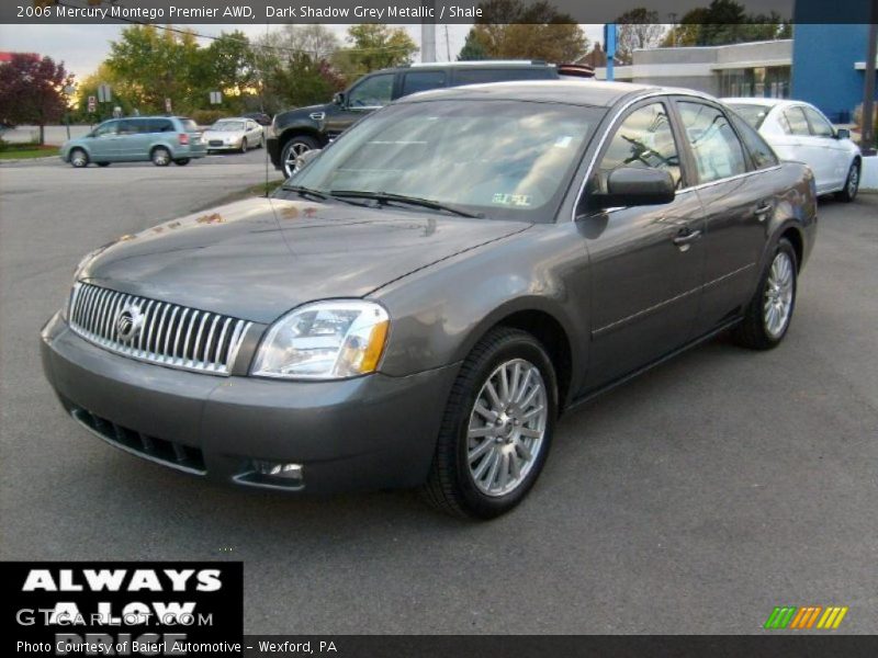 Dark Shadow Grey Metallic / Shale 2006 Mercury Montego Premier AWD