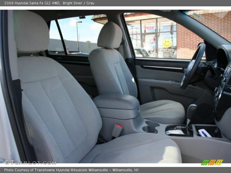 Bright Silver / Gray 2009 Hyundai Santa Fe GLS 4WD