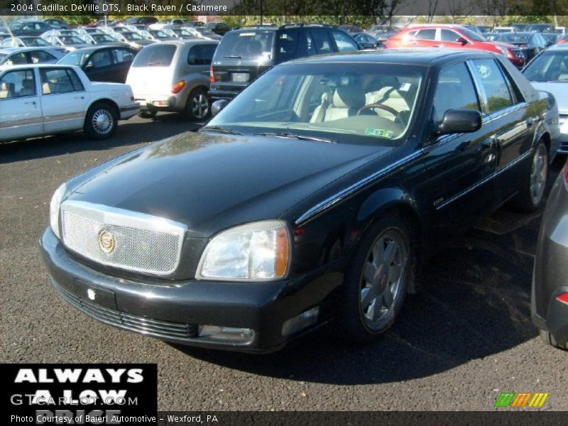 Black Raven / Cashmere 2004 Cadillac DeVille DTS