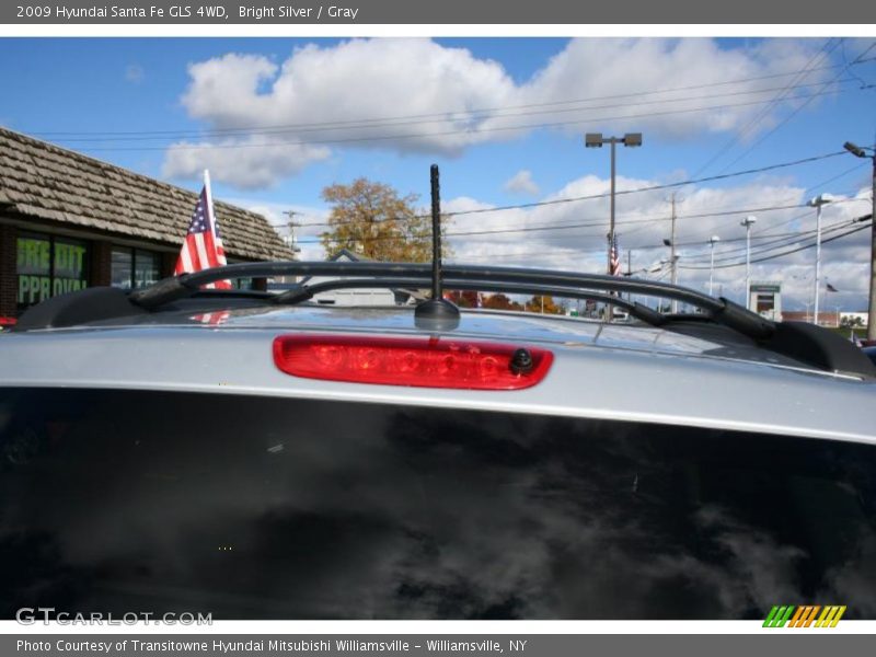 Bright Silver / Gray 2009 Hyundai Santa Fe GLS 4WD