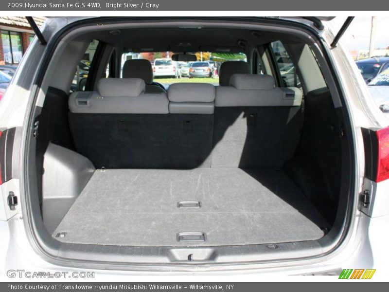 Bright Silver / Gray 2009 Hyundai Santa Fe GLS 4WD