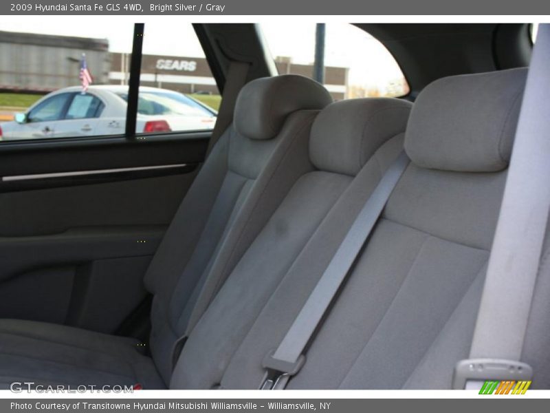 Bright Silver / Gray 2009 Hyundai Santa Fe GLS 4WD