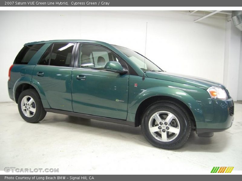 Cypress Green / Gray 2007 Saturn VUE Green Line Hybrid