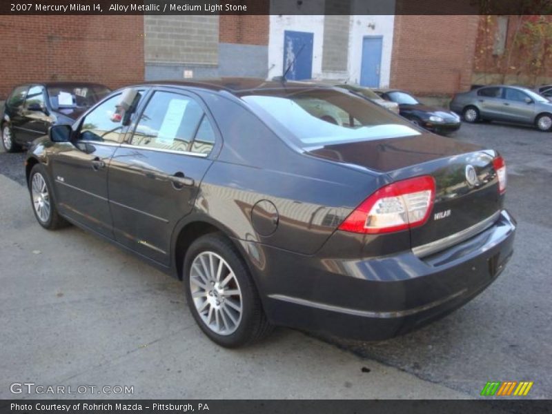 Alloy Metallic / Medium Light Stone 2007 Mercury Milan I4