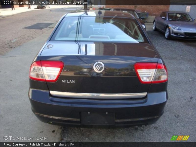 Alloy Metallic / Medium Light Stone 2007 Mercury Milan I4