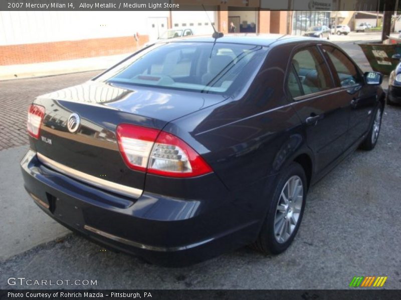 Alloy Metallic / Medium Light Stone 2007 Mercury Milan I4