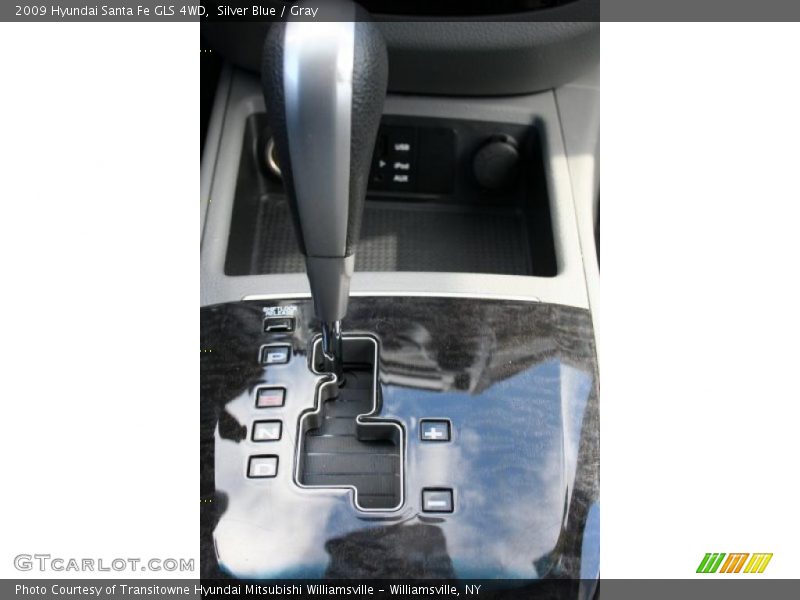 Silver Blue / Gray 2009 Hyundai Santa Fe GLS 4WD