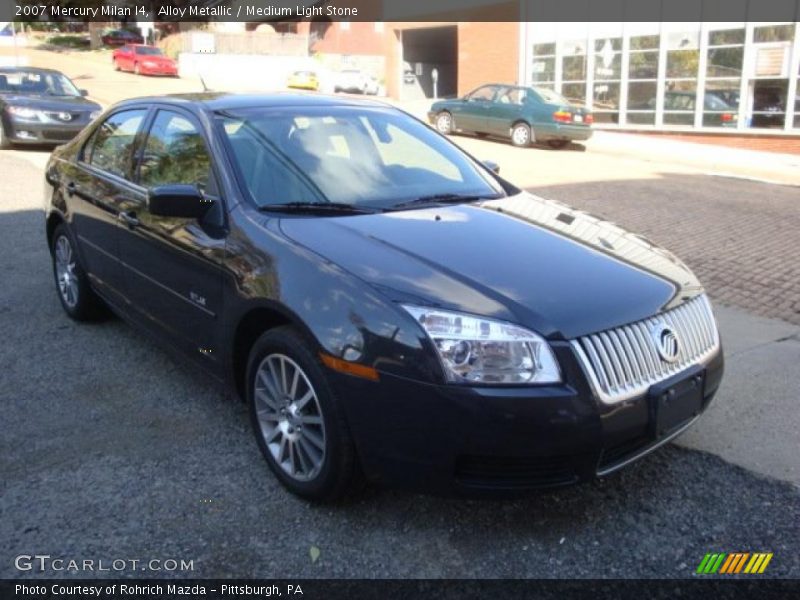 Alloy Metallic / Medium Light Stone 2007 Mercury Milan I4