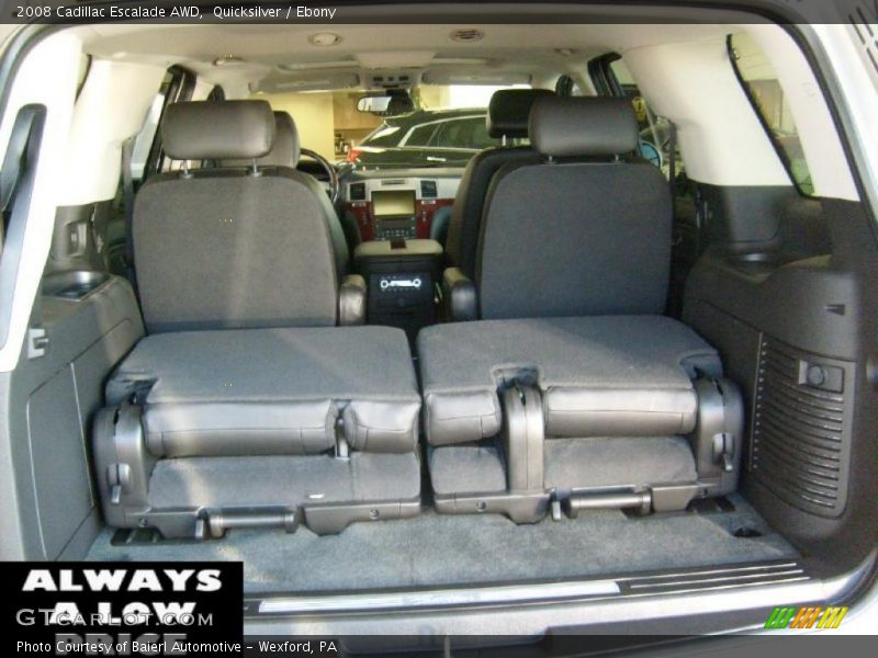 Quicksilver / Ebony 2008 Cadillac Escalade AWD