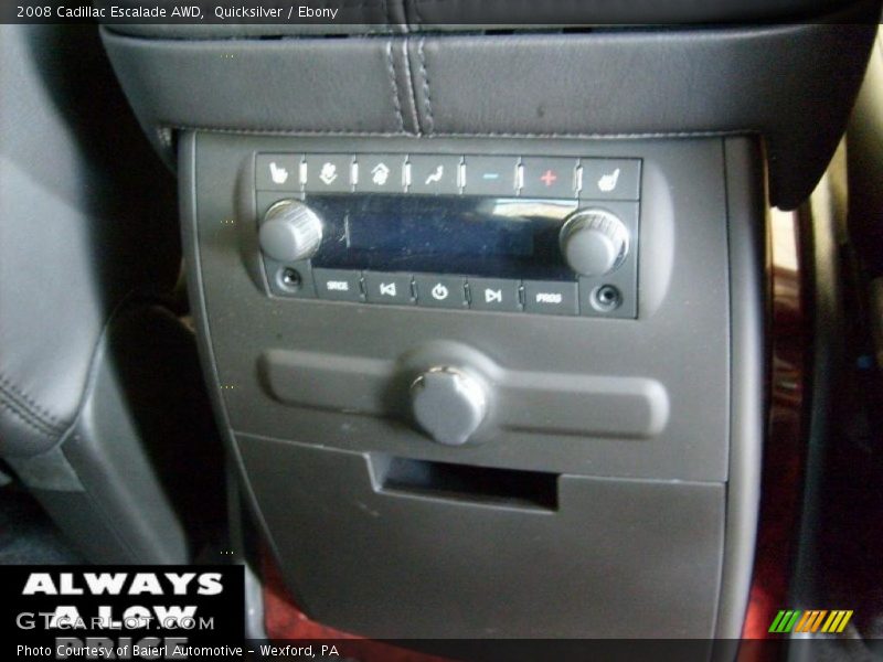 Quicksilver / Ebony 2008 Cadillac Escalade AWD