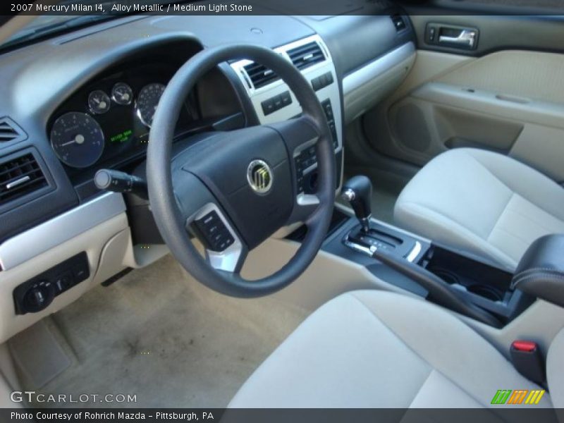 Alloy Metallic / Medium Light Stone 2007 Mercury Milan I4