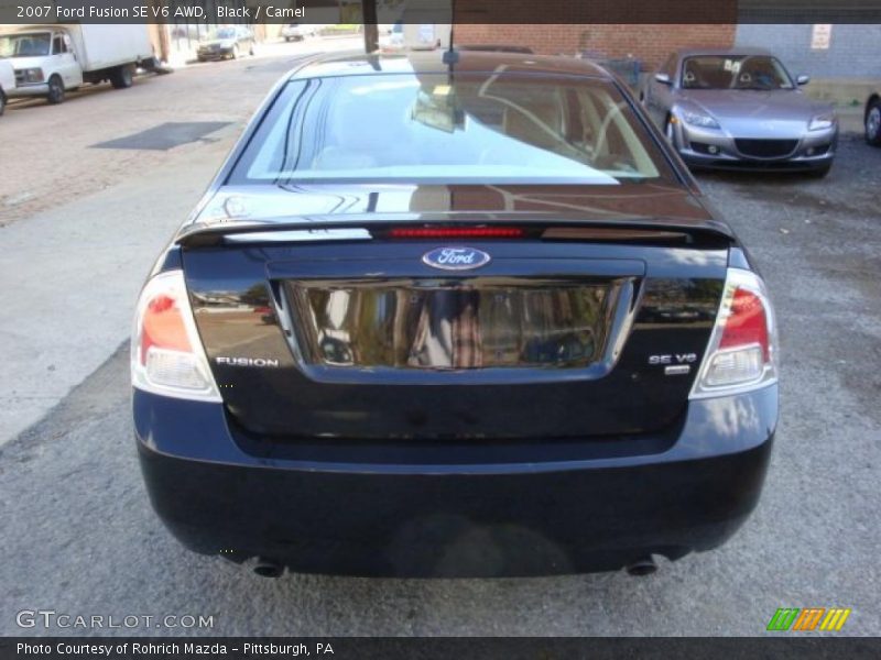 Black / Camel 2007 Ford Fusion SE V6 AWD