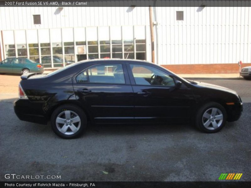 Black / Camel 2007 Ford Fusion SE V6 AWD