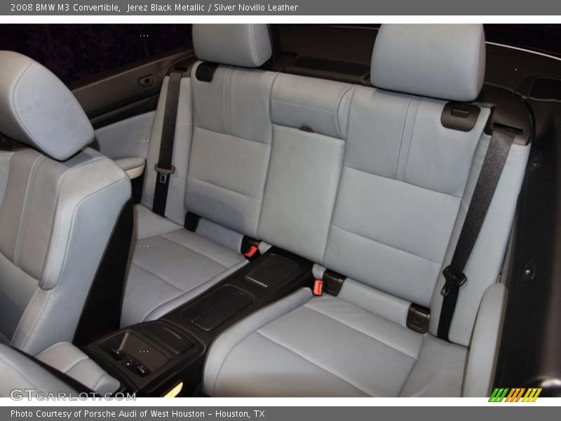  2008 M3 Convertible Silver Novillo Leather Interior