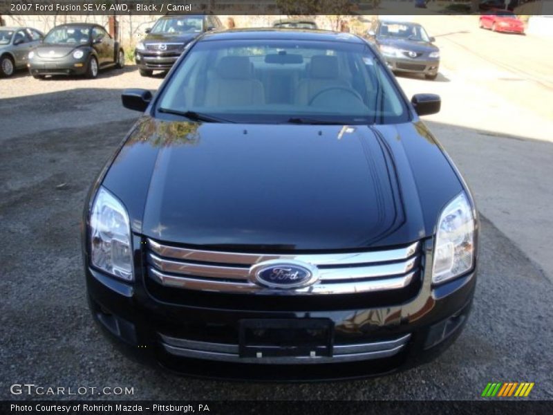 Black / Camel 2007 Ford Fusion SE V6 AWD