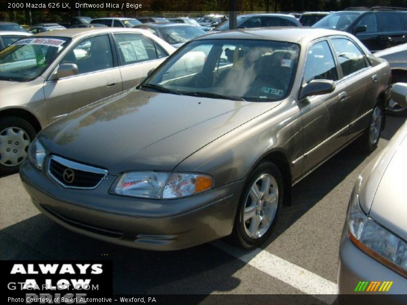 Driftwood Mica / Beige 2000 Mazda 626 LX