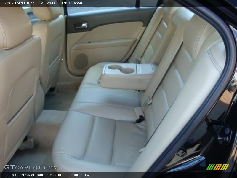 Black / Camel 2007 Ford Fusion SE V6 AWD