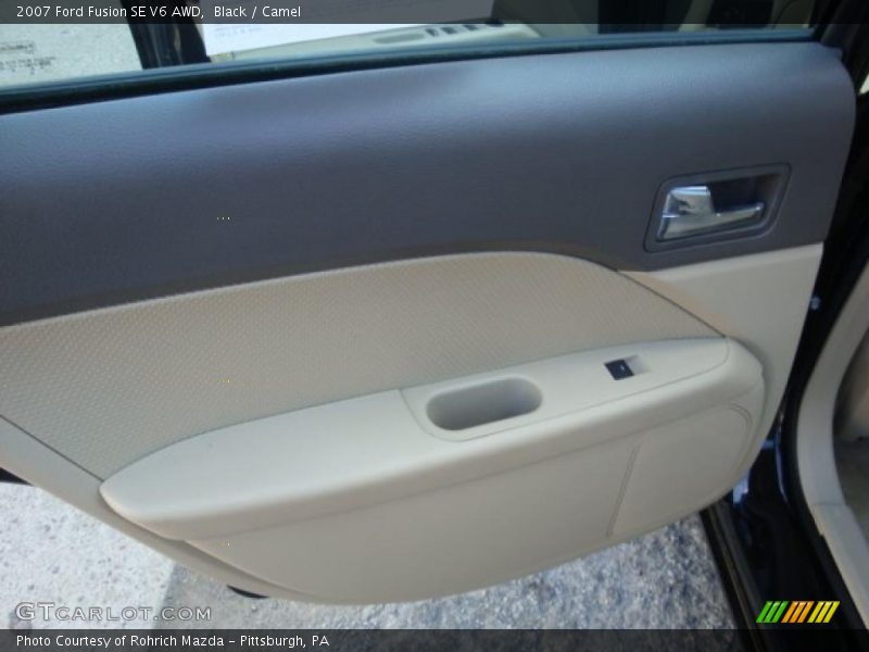 Black / Camel 2007 Ford Fusion SE V6 AWD
