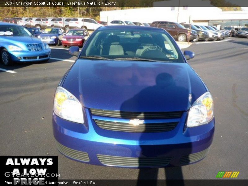 Laser Blue Metallic / Ebony 2007 Chevrolet Cobalt LT Coupe