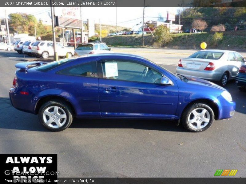 Laser Blue Metallic / Ebony 2007 Chevrolet Cobalt LT Coupe