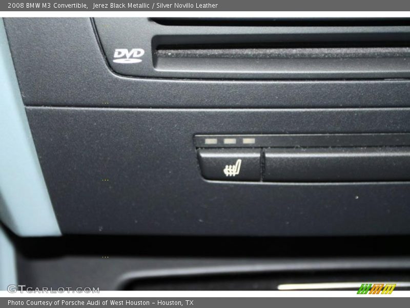 Jerez Black Metallic / Silver Novillo Leather 2008 BMW M3 Convertible