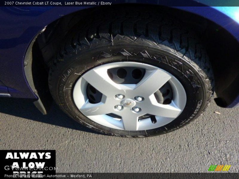 Laser Blue Metallic / Ebony 2007 Chevrolet Cobalt LT Coupe